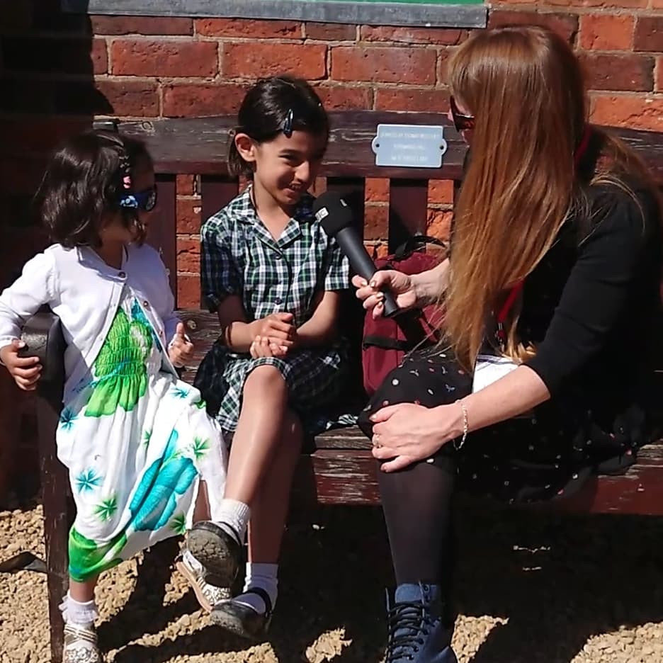 RaanazShahid's tweet photo. @ForemarkePPrep Jemimah 
was interviewed by BBC Radio Derby along with the Head of Pre-Prep, her form teacher and her sidekick Nuri, about her first experience of fasting.Listen in 6:20pm today. You can listen again once the show is finished tonight at 8.

https://t.co/o2a4yFzg1V https://t.co/kYlTQr5T9i