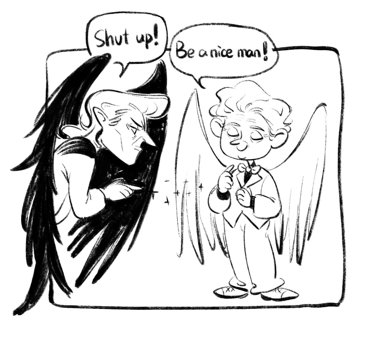 They are sooooo cute!!!
#GoodOmens 