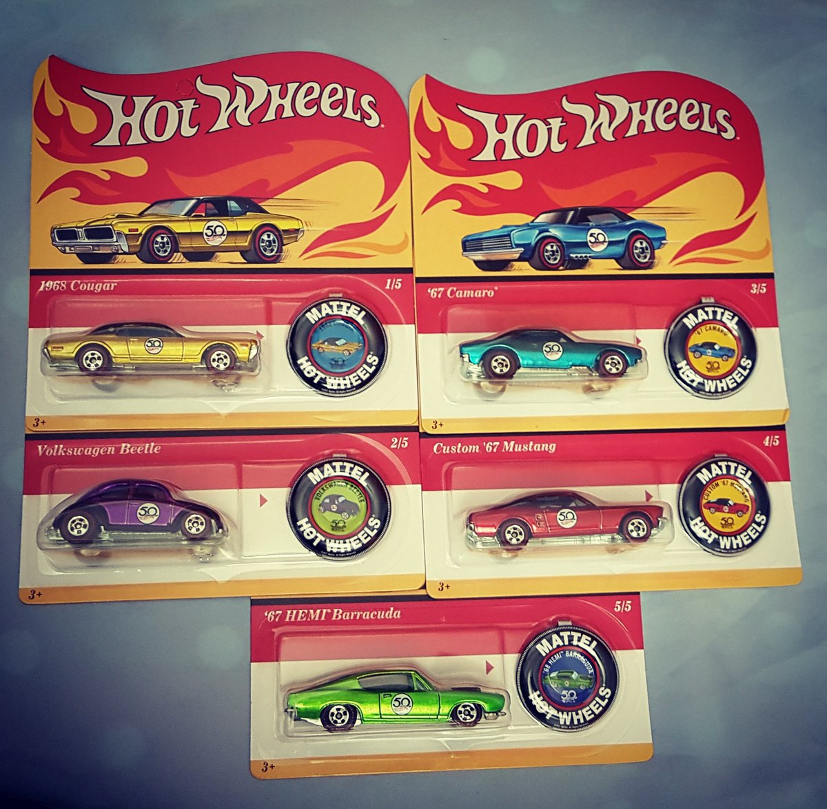 HWSobreRuedas's tweet photo. I ❤ Hot Wheels. 
#hotwheelsespaña #hotwheels50th #hotwheels #hotwheels50thanniversary #hotwheelsofficial #hotwheelsmexico #hotwheelsindonesia #hotwheelsphotography #hotwheelsmalaysia #hotwheels2019 #1968cougar #67camaro #volkswagenbeetle #custom67mustang #67hemibarracuda https://t.co/z1R2BKFCwt