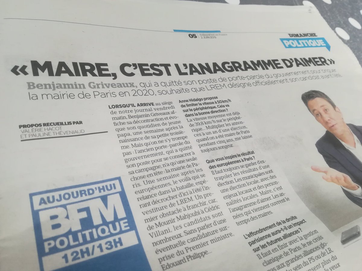 Rassure moi <a href="/JohannFourmond/">Johann Fourmond</a>, il n'y a aucune agence de com' ni aucun spin docteur derrière de slogan #bisounours de <a href="/BGriveaux/">Benjamin Griveaux</a> dans <a href="/le_Parisien/">Le Parisien</a>   #limportantcestdaimer 😘😘