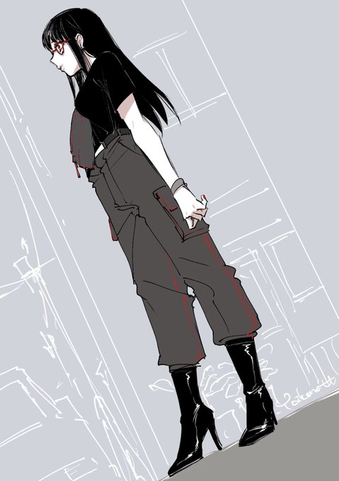 恵比寿で見た女性 