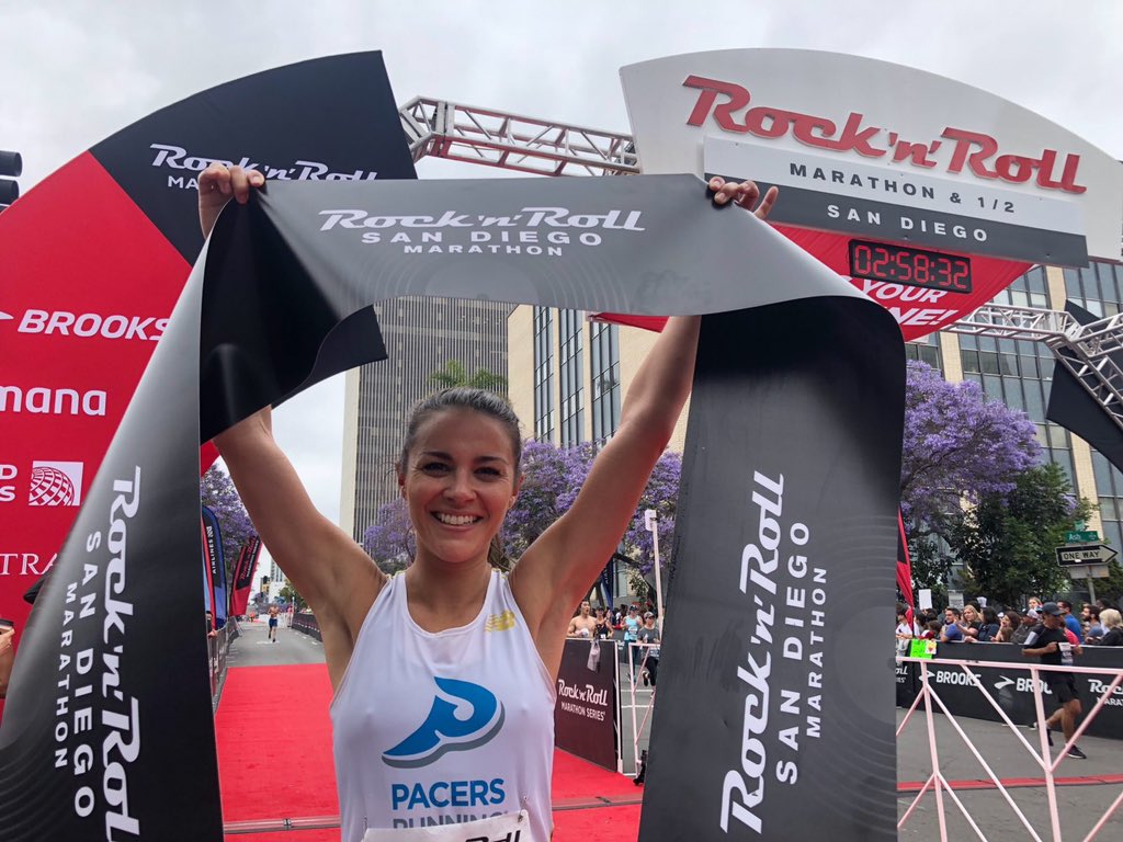 RunRocknRoll's tweet photo. Congratulations to the winners of the 2019 #RnRSanDiego Marathon &amp; 1/2 Marathon! 🏆🌴

Half Marathon:
Rahma Tusa 1:09:09
Bernard Ngeno 1:00:08

Marathon:
Jennifer Brill 2:57:51
Bradley Wattleworth 2:25:52 https://t.co/YDJ4p2Cuvq
