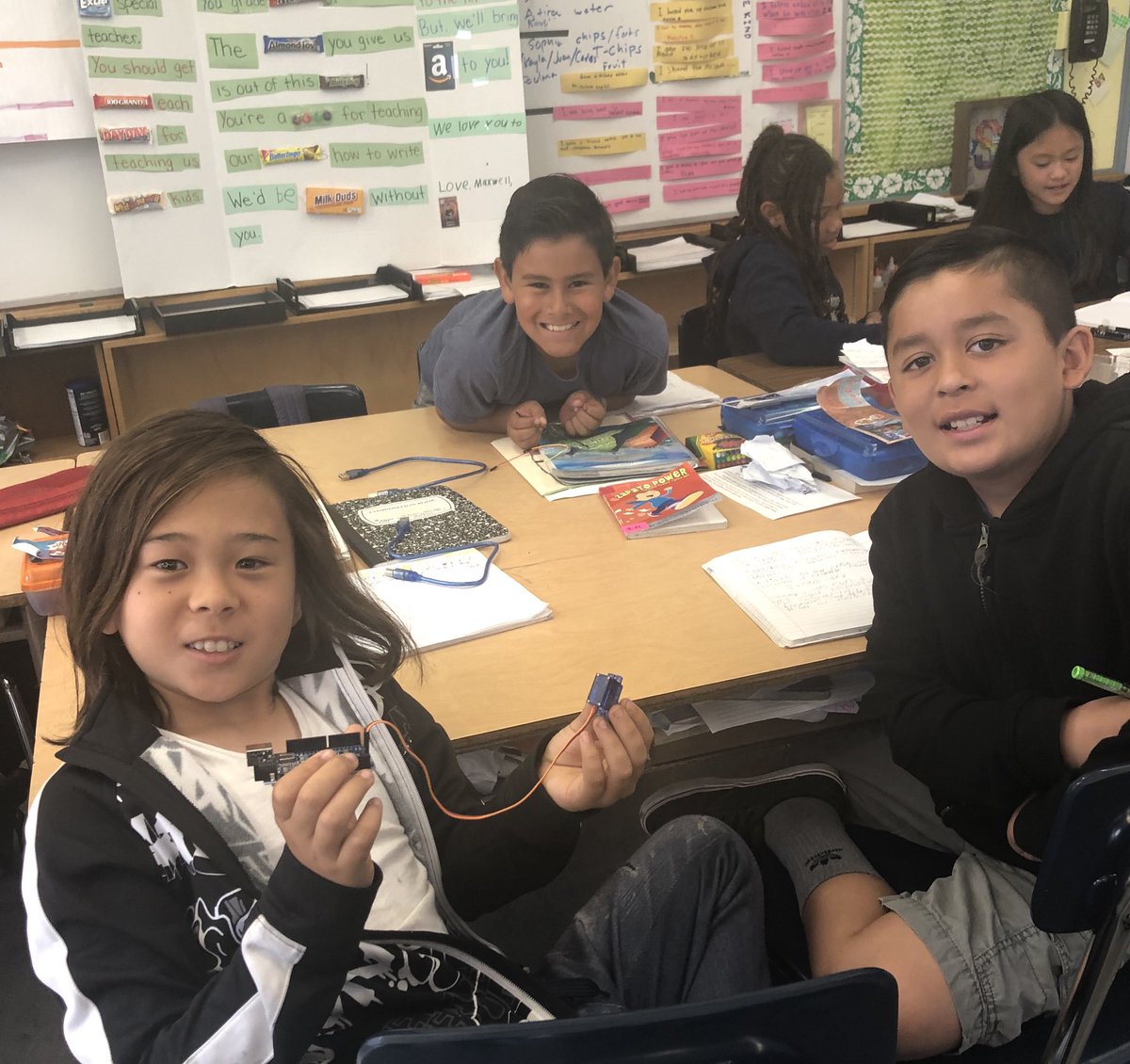 156thStreetES's tweet photo. Our 4th Grade Engineers had an awesome time building robots this week in class. https://t.co/7EUrdrgNcL