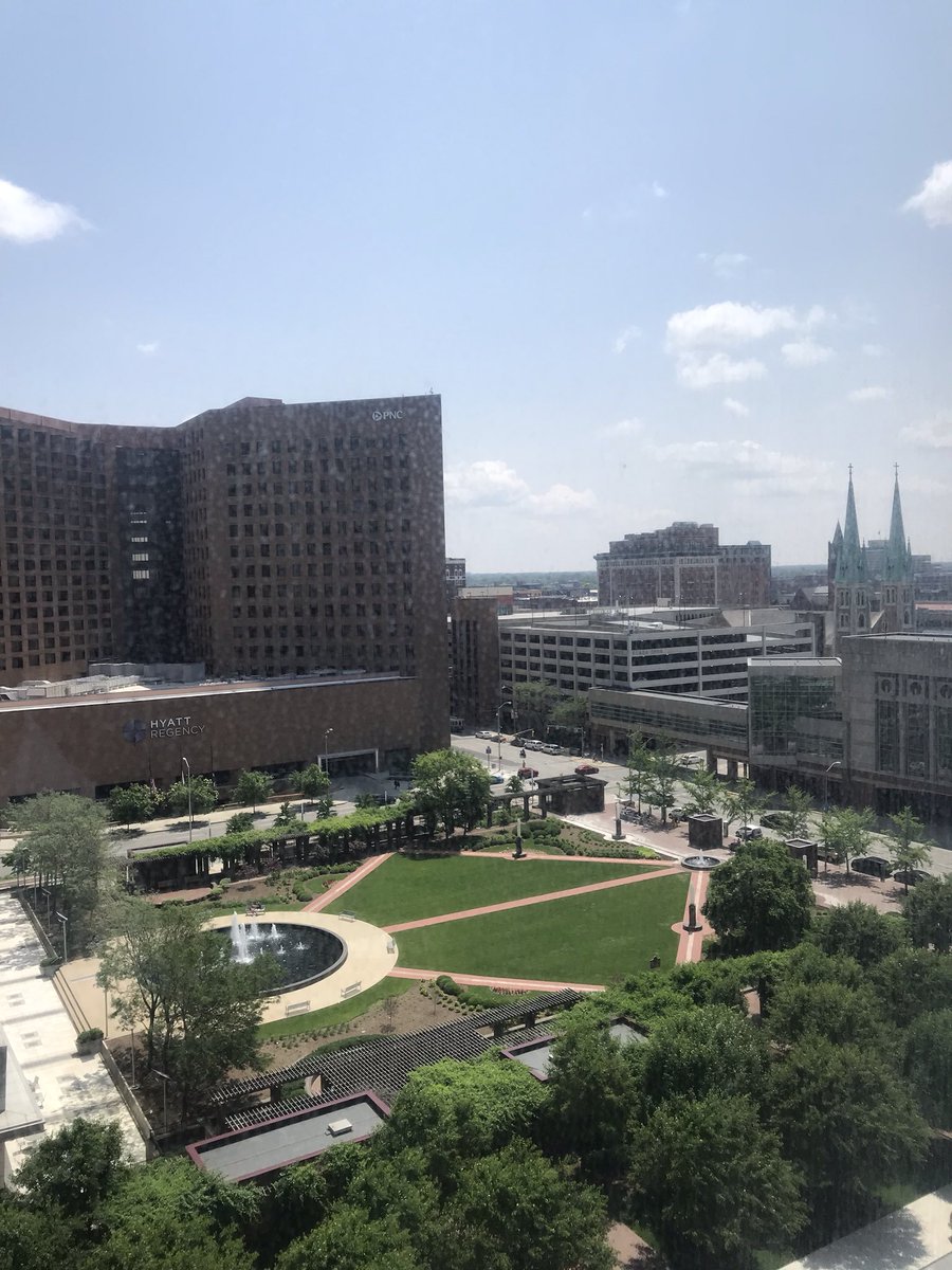 EquipmentMvsu's tweet photo. Not a bad view for a few days huh....#valleyEquipment has arrived in Indy for @AEMA_74 National Convention https://t.co/Nsrj5RMRFV