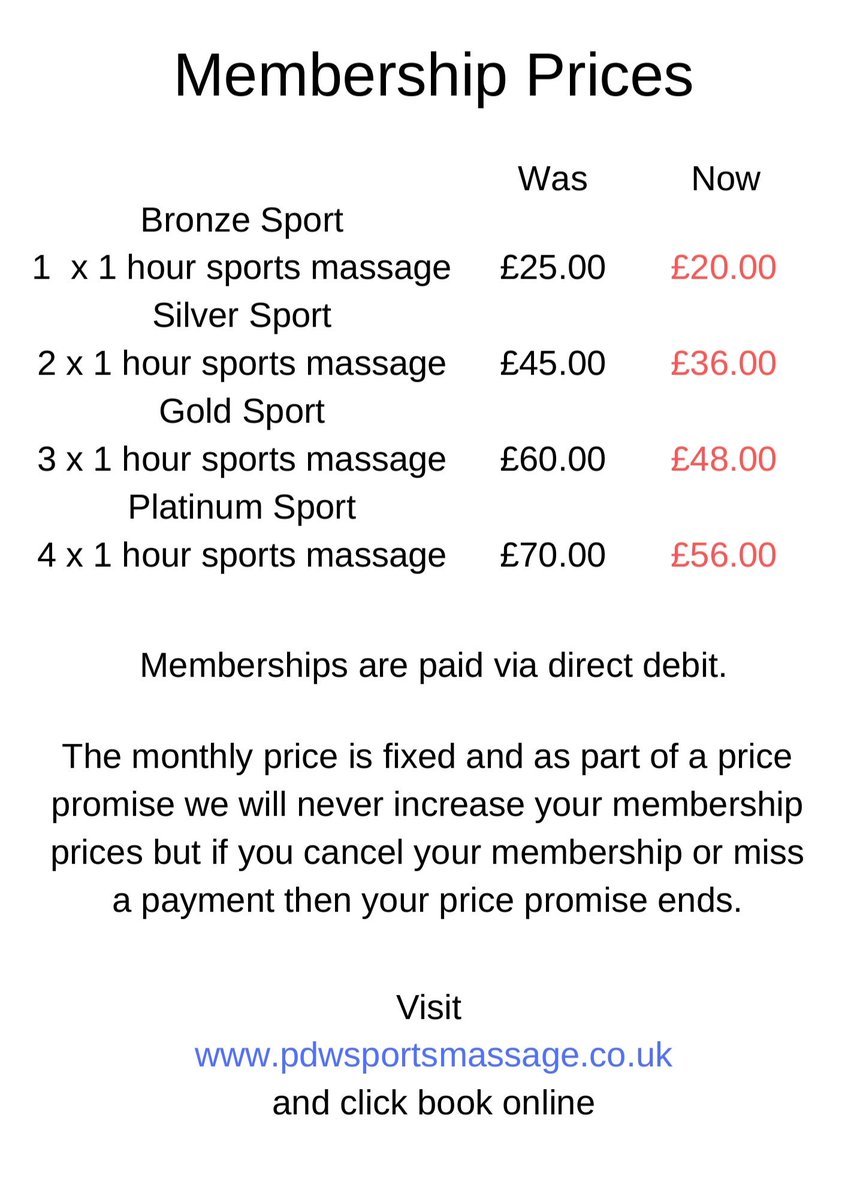 PDW Sports Massage tweet media