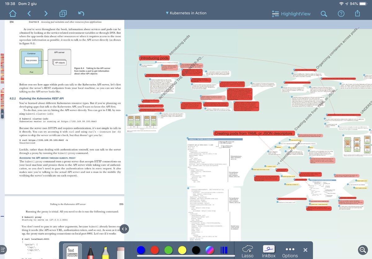 speriamobene1's tweet image. Gli appunti di appena più di un terzo del libro...
Vojo mori’! #kubernetes #kubernetesinaction #packt