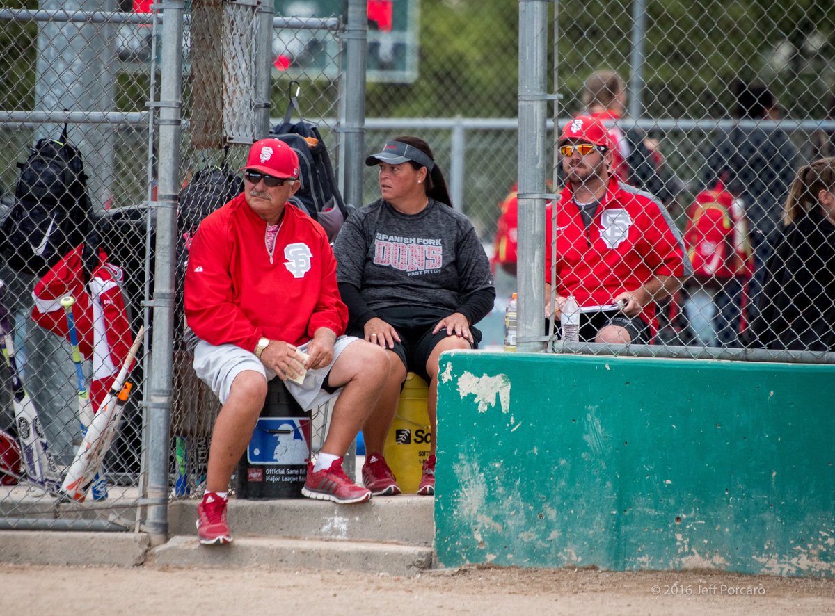 SFHS_Fastpitch's tweet photo. After over 20 years and a 500 plus win career... we say goodbye to a Spanish Fork Legend. Don Andrews foot print will be hard to fill . @natjar34 @JimiAndrews @UHSAAinfo . Thank you for the great article @JaredrLloyd https://t.co/wJ2j2U34An