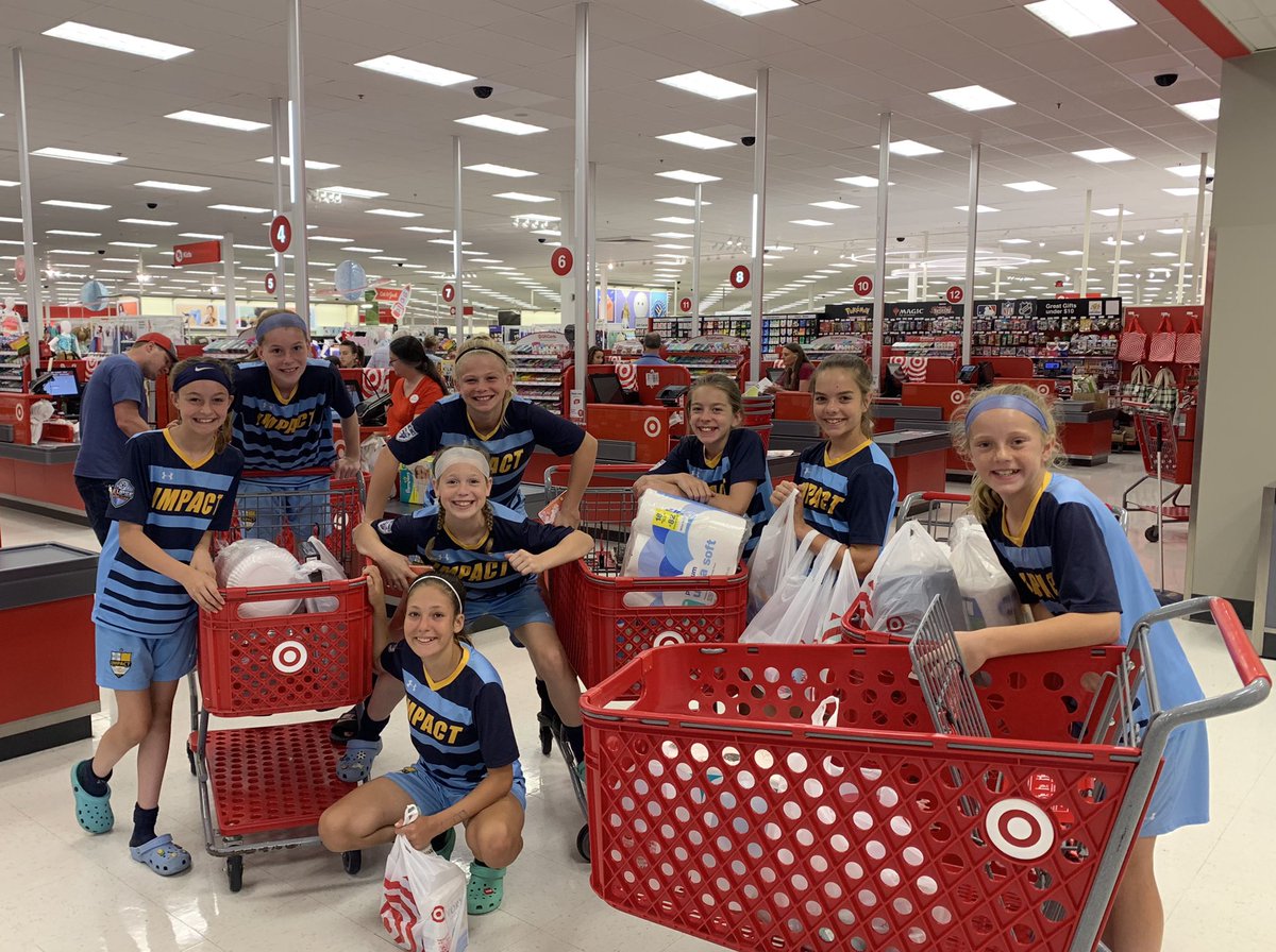sf_muse's tweet photo. When you have four hours before the finals, then you do some good! U12 Blue made a trip to target to help those impacted by the tornadoes this week in Dayton. #fillthebins #creekclassic2019 #beavercreekstrong @ImpactGFC https://t.co/TLh085SDcw