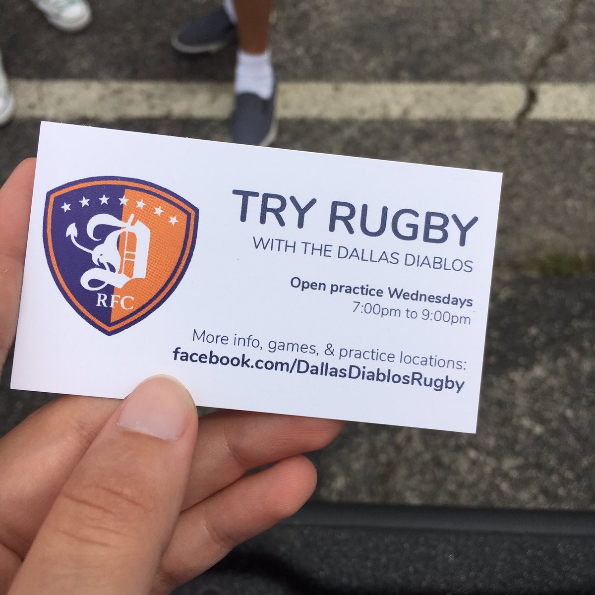 DallasDiablos's tweet photo. ....and if you see us, don’t forget to grab a business card ✨ https://t.co/XNVbHSqlCZ