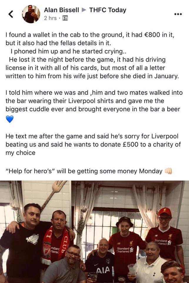 FBAwayDays's tweet image. Class. 👏