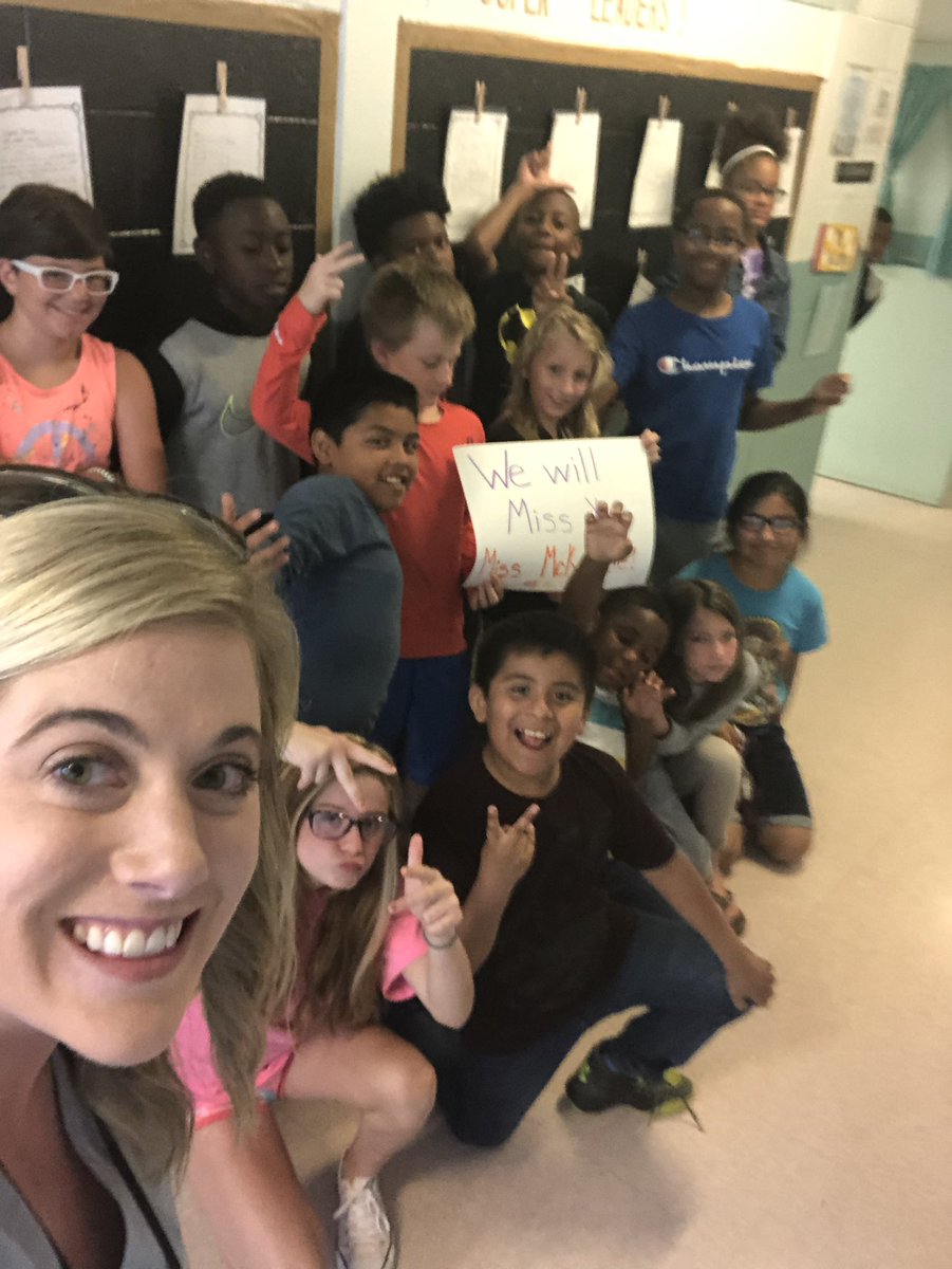 MrsConawayIn4th's tweet photo. I am getting ready to start my last week with my first class at Clearwater and I realizing just how much I will truly miss each of my students! It has been a roller coaster of a year, but I wouldn’t trade it for the world! #ClearwaterCubs https://t.co/YI6xnKJ2SI