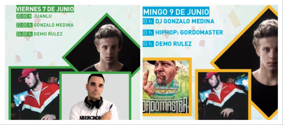 DemoRulez's tweet photo. Viernes 7 y Domingo 9 de junio. #FeriaMarbella https://t.co/ZeNUw3j5WA