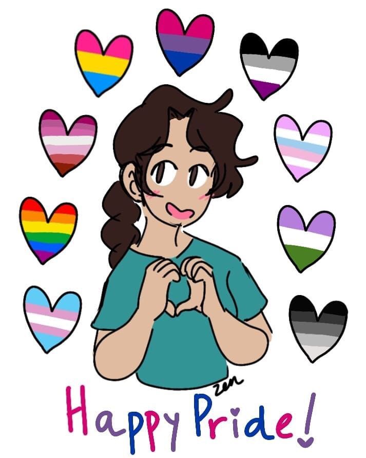 HankErin1977's tweet photo. I’m a day late!!!! #Pride #LGBTQtogether #LGBTPrideMonth #LGBTPlusProud #GirlsWhoLoveGirls #OutAndProud https://t.co/L4dzWdkIeG