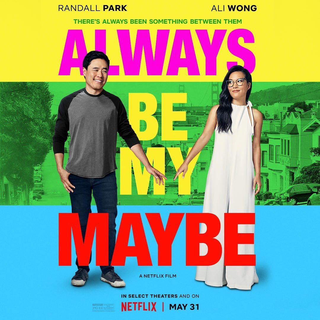 thechristene's tweet photo. Me and the hubs watched #AlwaysBeMyMaybe last night. Y'all, you've gotta watch it. You'll laugh, you'll cry, and it may become your new favorite rom-com. 

#representationmatters #romcom https://t.co/MSU6VfCtdN