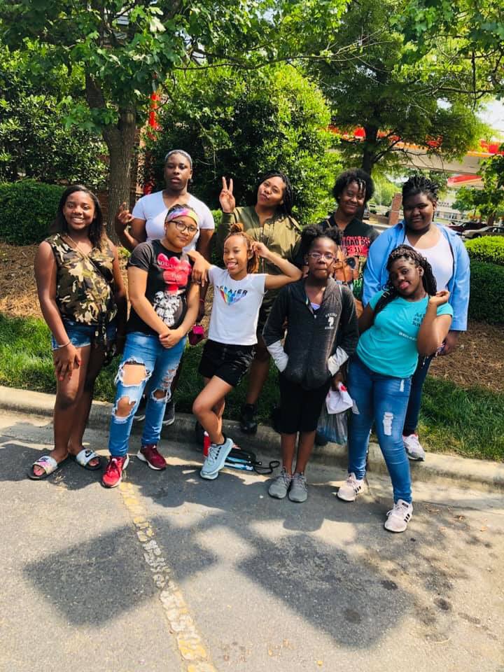 SistersOne's tweet photo. First outing of the summer with our ladies....We ❤️ them!!!! Sisters United Mentoring Program https://t.co/4t2GEGekRN
