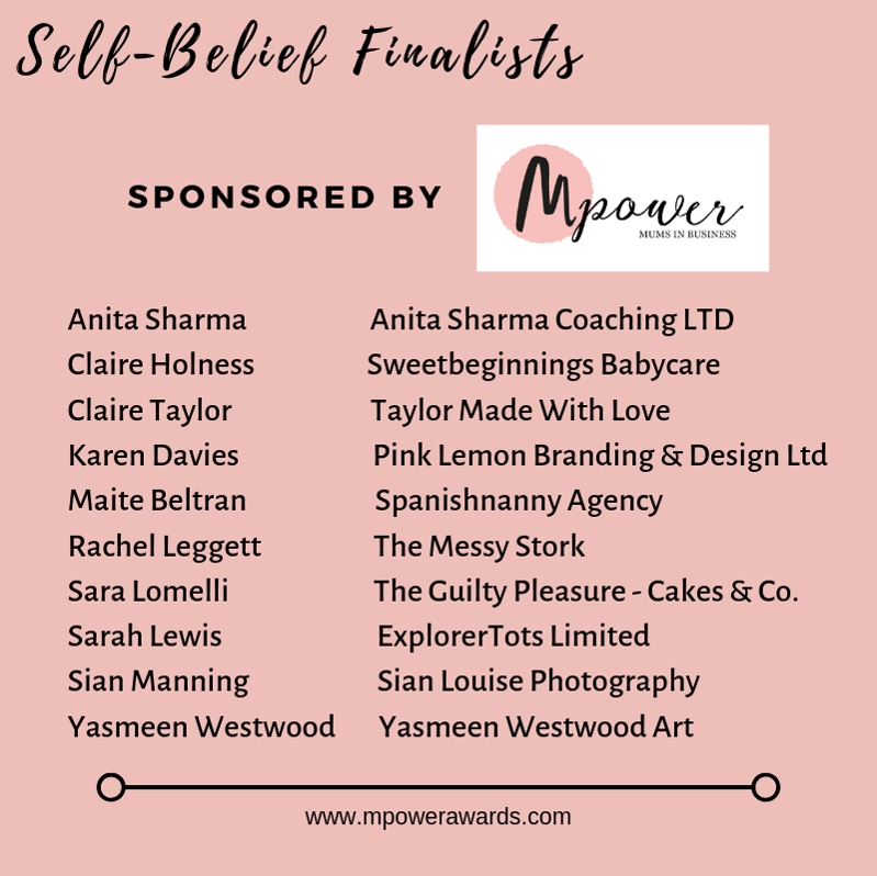 MpowerBizWomen's tweet photo. Congratulations to our Self-Belief Finalists as sponsored by yours truly!
See the complete list of finalists here: https://t.co/PONycASDw4
#mpowerawards https://t.co/mWNIq7bUlF