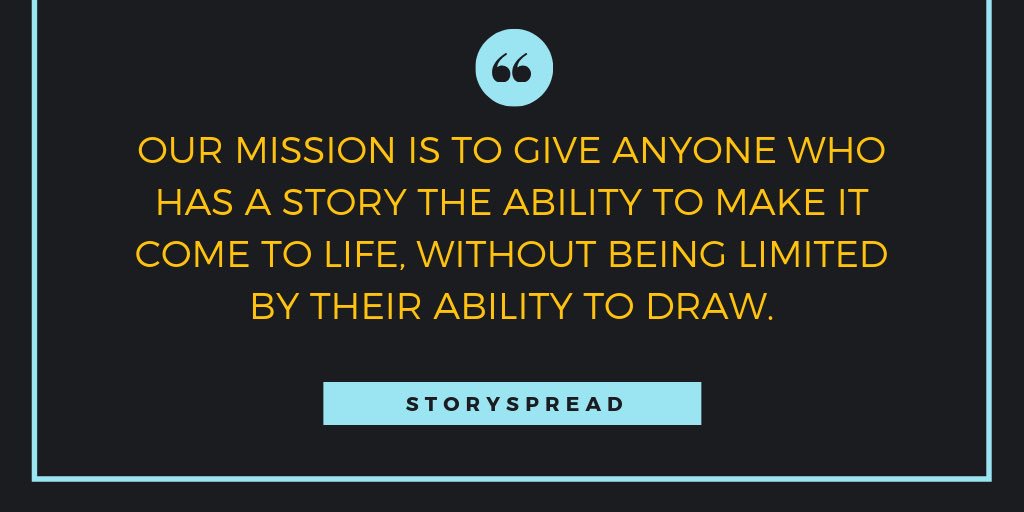 Storyspread is a company for creators, local artists make the characters, scenes, and props that you then use to make your own #comics !