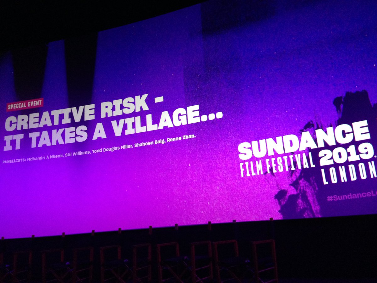 JessicaMunna's tweet photo. Thank you @CentralPictureH and #SundanceLondon for an inspiring weekend. #sundance #SundanceLondon #creativerisk https://t.co/FZIlIo18Xp