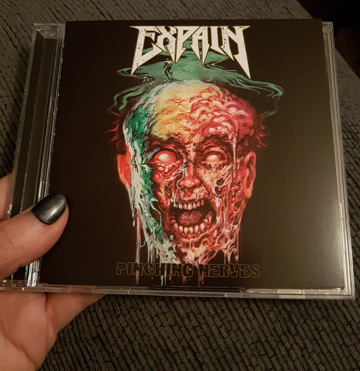 TheMetalheadBox's tweet photo. Now playing EXPAIN Pinching Nerves! Progressive & Melodic Death Metal, with Thrash Metal elements from British Colombia Canada. 🤘🇨🇦 #expain #pinchingnerves #melodicdeathmetal #thrashmetal #deathmetal #progressivedeathmetal #metal #themetalheadbox #canadianmetal https://t.co/alKwycsd3n