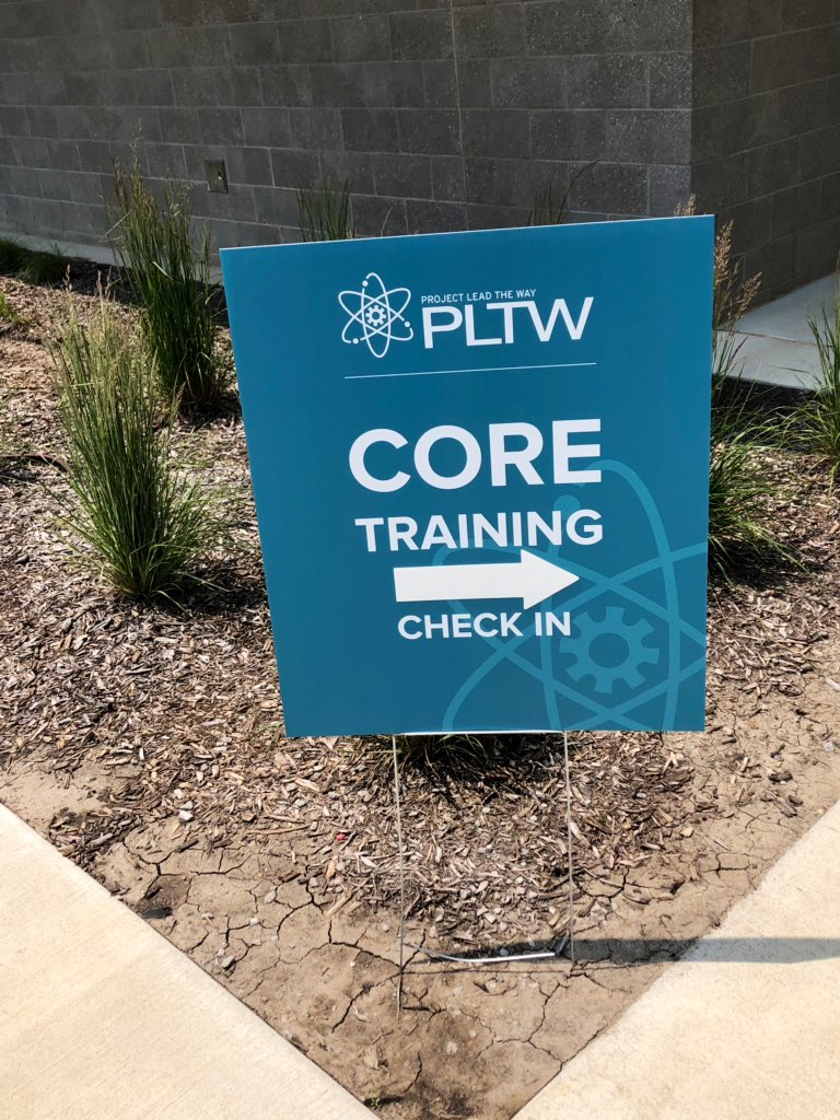 andreaholzwarth's tweet photo. @PLTWorg is kicking off summer core training with check in and orientation this afternoon. An exciting start to a busy summer for teacher professional development! #PLTWCT https://t.co/sj0aCulUgQ