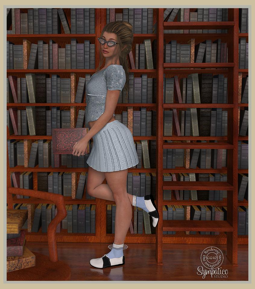 StudioSympatico's tweet photo. Schoolgirl for La Femme by Glitterati3D
A super conforming for work, school or play for La Femme. Included: shirt, pleated skirt, school shoes, knee high stockings, ruffles and bikini underwear.
https://t.co/7UkbGufhCR https://t.co/2onXudf3XN