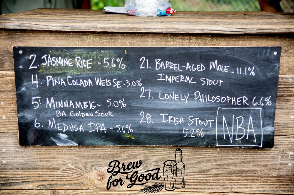 Here's just a partial look at what the fine brewers from <a href="/NordeastBrewers/">Nordeast Brewers Alliance</a> poured at last year's #BrewForGood event. They return this year with a full list of great brews to share! 6/15/19 at <a href="/SociableCider/">Sociable Cider Werks</a>!