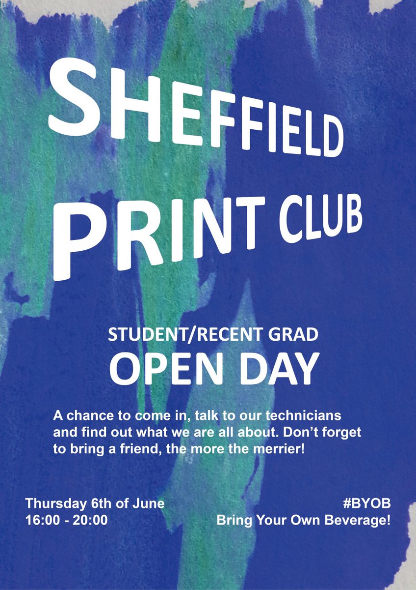 Carousel_Print_'s tweet photo. If you’re a student or recent grad with a love of creativity, get yourselves down to this if you can. Chilled summer vibes and a sneak peek at a screen printing studio, what more could you ask for 😉 
#SheffieldIsSuper #screenprinting #printspotters #printmaking #printisntdead https://t.co/pQiJqyc7Sd