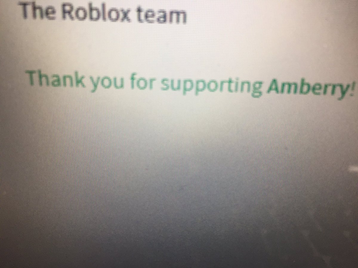Amberry Roblox Profile