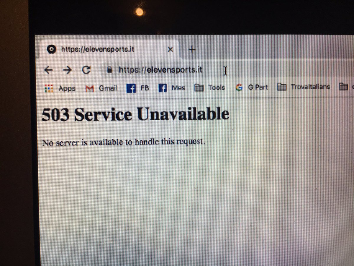 Gabryts's tweet photo. @ElevenSportsIT perche non funziona nulla??? #epicfail #2giugno https://t.co/wm8uYY0ARz