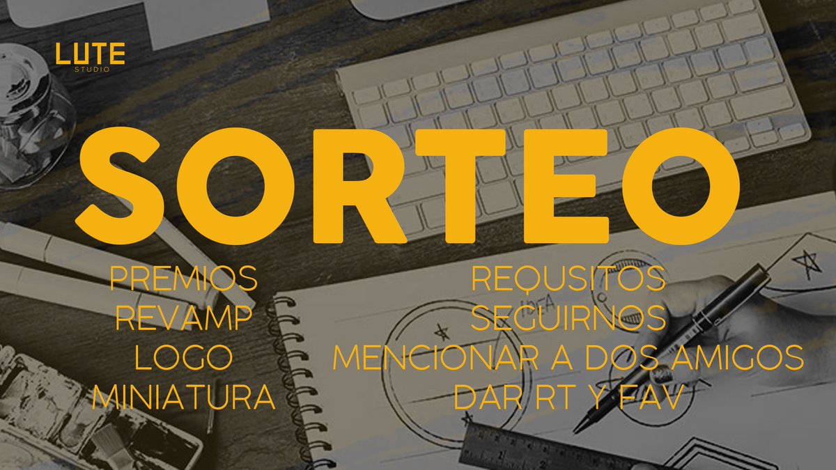 BrainGraphic2's tweet photo. Chicos para recuperar la actividad queremos darles un sorteo premios y requisitos en la imagen , suerte a todos #GoLuteStudio https://t.co/cuCucJzai2