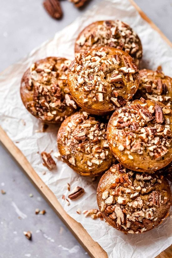 MAPLE PECAN BANANA MUFFINS buff.ly/2OZxfSx via @Skinnytaste #delicious_food #deliciousfoods #deliciously #deliciouso #foodieapolis #foodiee #foodiefeature #foodiegrams #foodiepics #foodietribe
