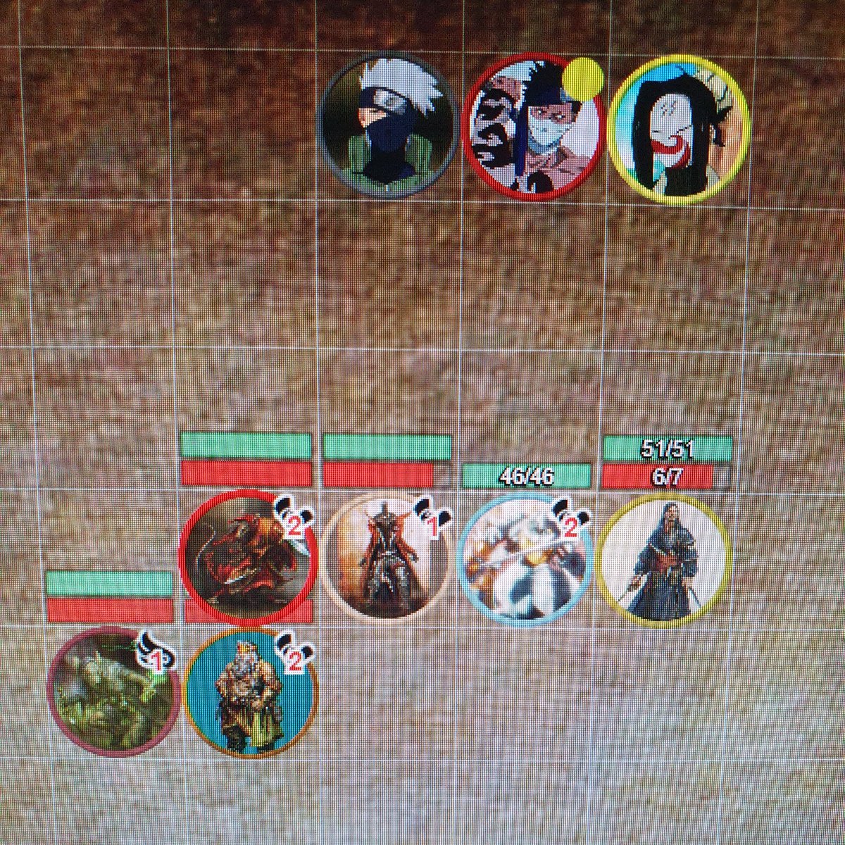 Th3Unknown's tweet photo. Playing DnD right now live on Twitch..... with a Naruto twist 😂 #dungeonsanddragons #roll20 #naruto #twitch #TPG https://t.co/ksz5AbxdAX
