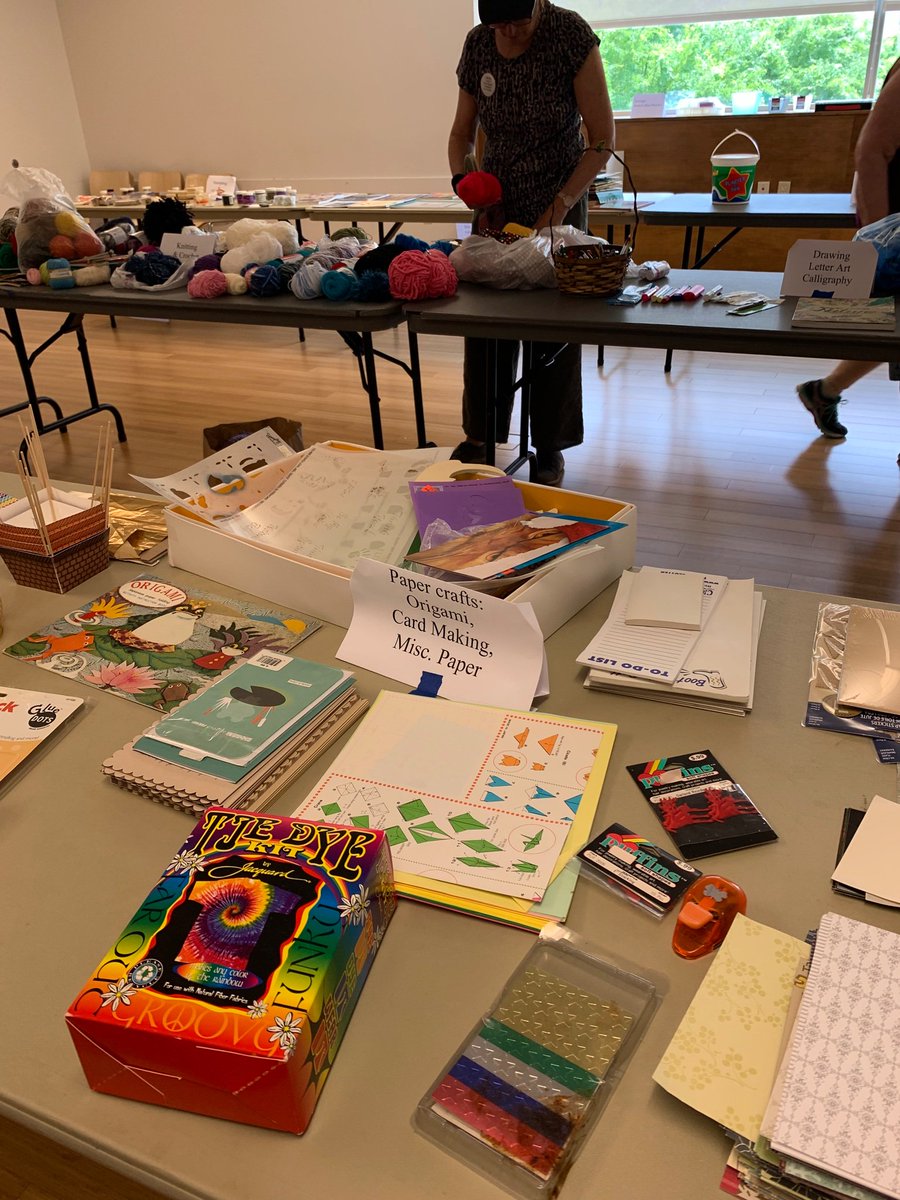 SSTimebank's tweet photo. SSTB arts, crafts and sewing swap going on til 5 pm. Don’t miss it. https://t.co/zhlW7gPrON