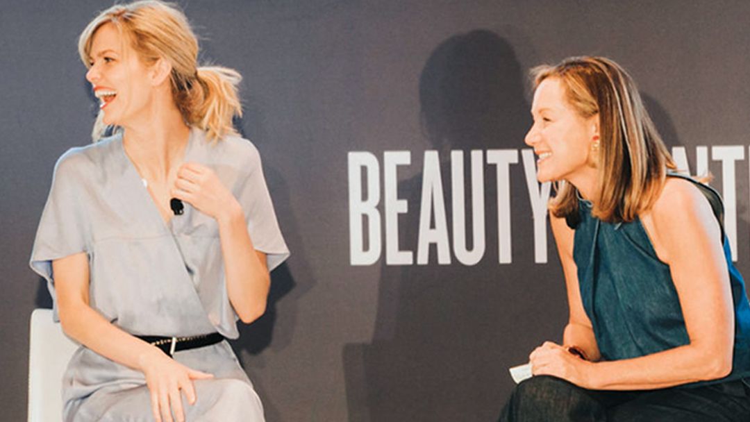 beautycounterhq's tweet photo. Our founder + CEO @GreggRenfrew sat down with actress and @YourFinery co-founder Brooklyn Decker in Charlotte for an inspiring (and hilarious) chat about entrepreneurship, clean beauty, and more. Watch our Instagram story to learn more about Brooklyn—she's a leader we love. https://t.co/xQPGyPuU2D