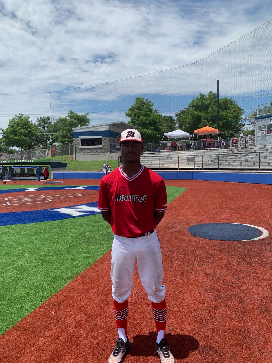 FiveTool's tweet photo. @FiveToolTexas F: @MarucciEliteTX 17U DFW 18, @OK_Instructs 17U Red 7
PoG: @JordanMcNeill88 3-4, 2B, 4 RBI, 2R, 3 SB
Notable: Rylan Byrd 4-4, 2 2B, 4 RBI, 2R
Chris Marcotle 2-4, 3 RBI https://t.co/IqAEo2vqPH