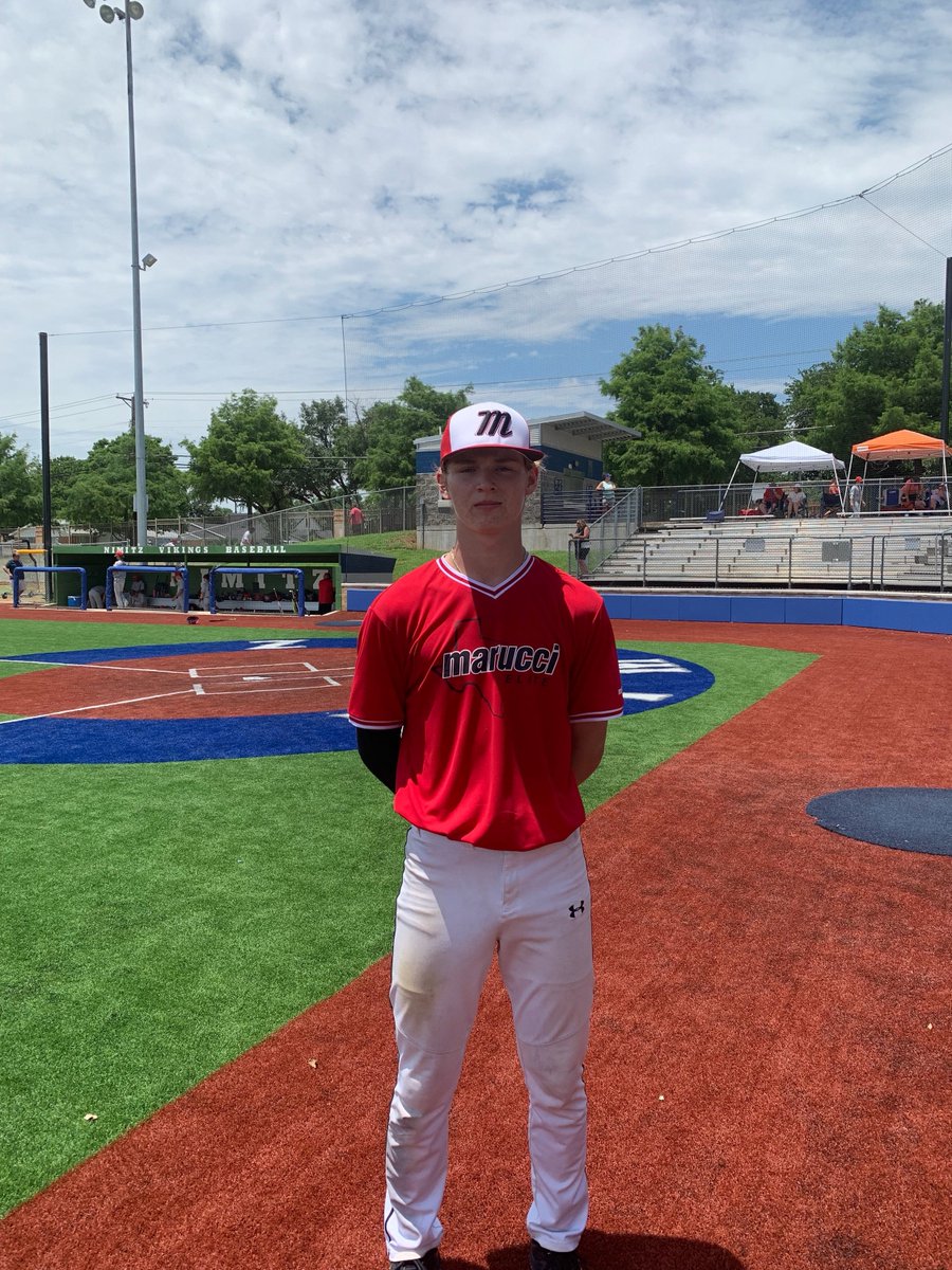 FiveTool's tweet photo. @FiveToolTexas F: @MarucciEliteTX 17U DFW 18, @OK_Instructs 17U Red 7
PoG: @JordanMcNeill88 3-4, 2B, 4 RBI, 2R, 3 SB
Notable: Rylan Byrd 4-4, 2 2B, 4 RBI, 2R
Chris Marcotle 2-4, 3 RBI https://t.co/IqAEo2vqPH