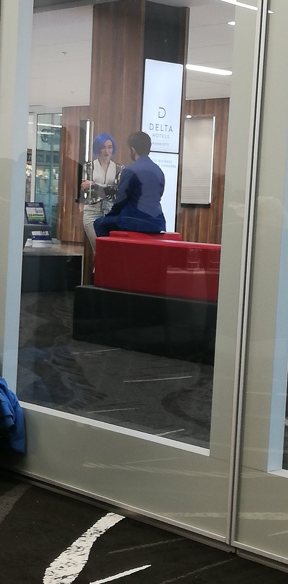 LAldavert's tweet photo. D'autres rencontres Cyrano - Pacific Sky 
Entre l'Ambassadrice des premiers peuples et le chef des renseignements 
#MB2019 https://t.co/Imec2dhjlS