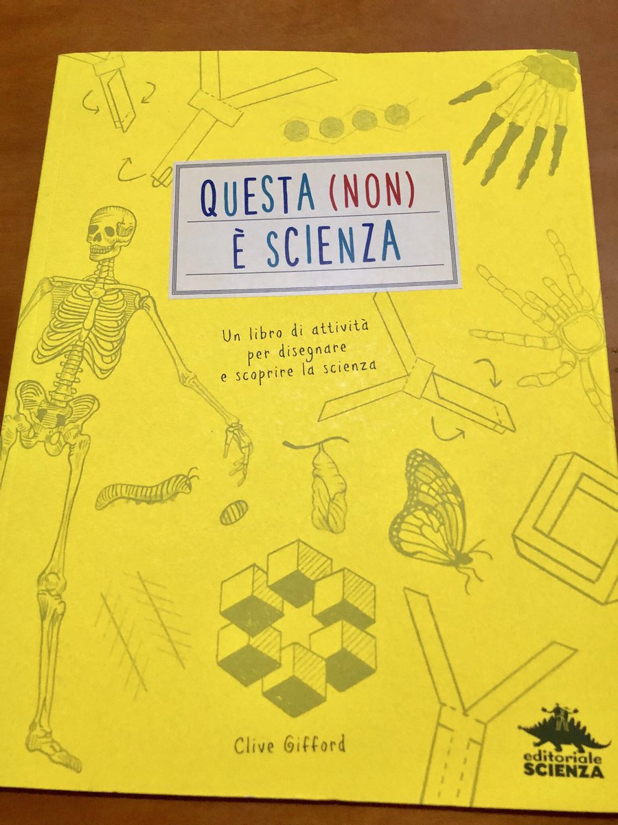 SBoooks's tweet photo. Un libro per entrare nella (NON) scienza in modo estremamente creativo. Tanti spunti per attività divertenti per sollecitare la curiosità dei bambini!
Bello!!! 
@EScienza non sbaglia un colpo! https://t.co/DsA7FOWKr7