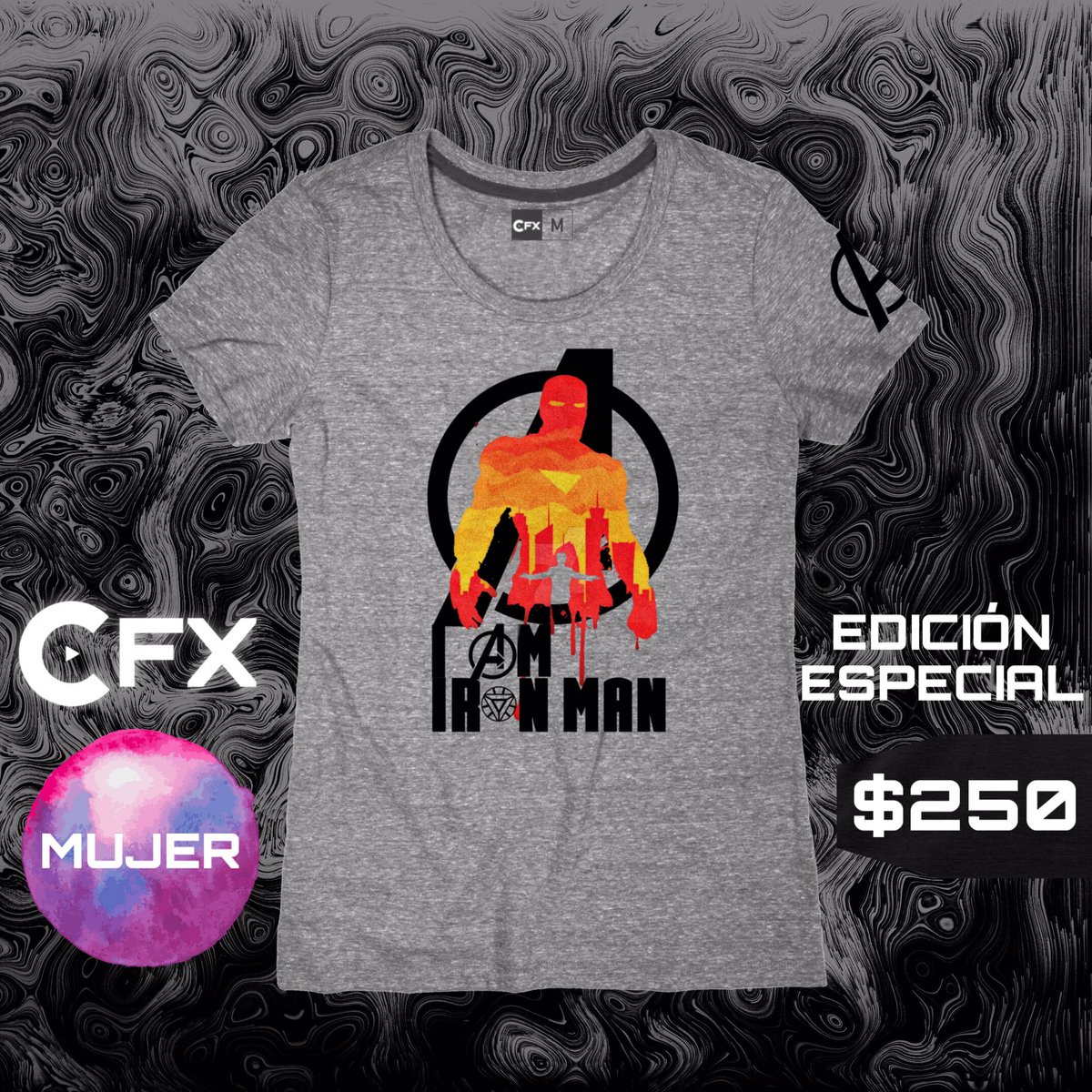 CineFX_Store's tweet photo. NUEVA PLAYERA 🧬

I am #IronMan

PRECIO: $250
Envíos a toda la republica 🇲🇽
*Más información y compra por mensaje directo* https://t.co/JhaurQfB1f