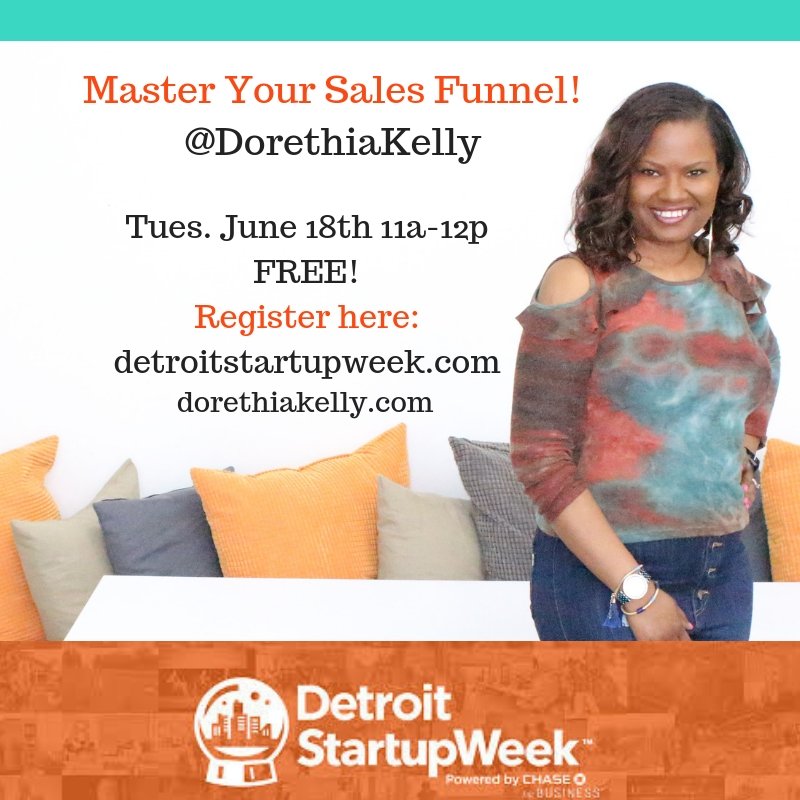 #MoneyChat (@moneychatlive) on Twitter photo RT <a href="/DorethiaKelly/">Dorethia Kelly</a>: So appreciate #DetroitStartupWeek bringing my session back again this year! 6/18 11a.m. #Entrepreneurs register early and let's Master those Sales Funnels & make more moolah!! detroitstartupweek.com #MoneyChat RT <a href="/DorethiaKelly/">Dorethia Kelly</a>: So appreciate #DetroitStartupWeek bringing my session back again this year! 6/18 11a.m. #Entrepreneurs register early and let's Master those Sales Funnels & make more moolah!! detroitstartupweek.com #MoneyChat