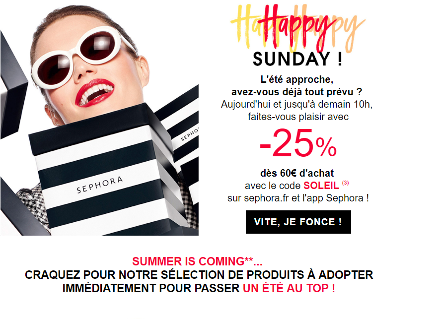 CoteMakeup's tweet photo. 🎀 BON PLAN SEPHORA ! 🎀

Voici un code promo que j'ai reçu par mail 😋
💄 https://t.co/DcqYOBSbhf

#BonPlan #Promo #CodePromo #Sephora #PromoSephora https://t.co/lMMIIzXZdq