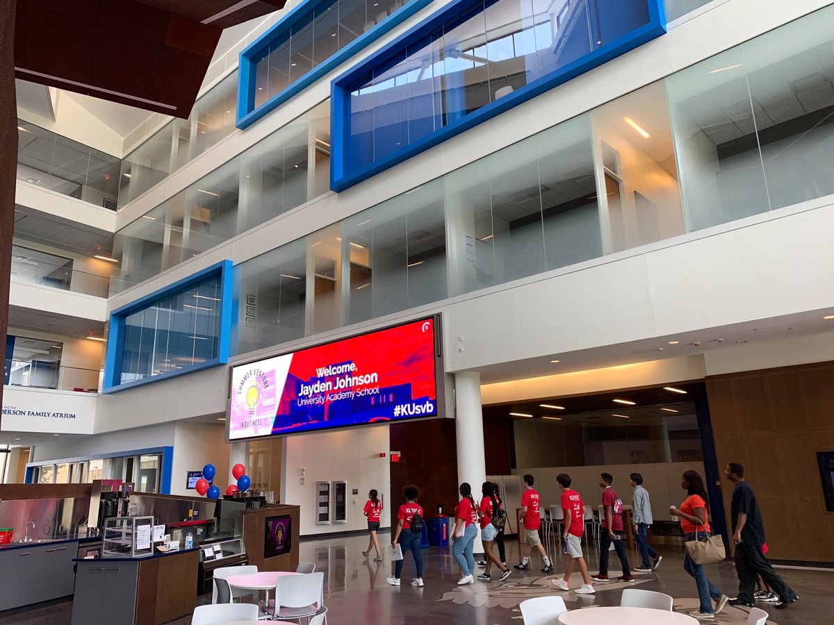 KUbschool's tweet photo. Welcome to this year’s #KUsvb participants! We’re excited you’re here. 💙❤️ https://t.co/U5mB7R7kM2