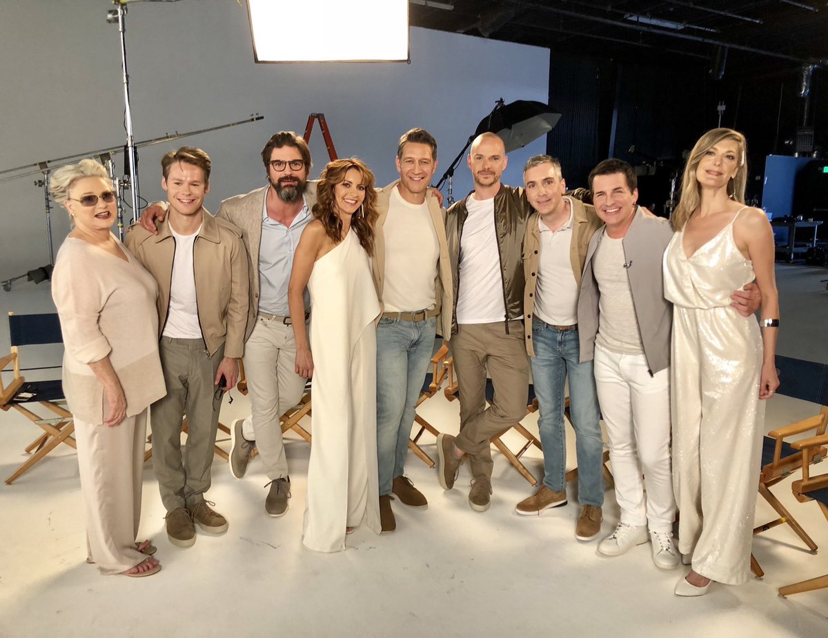 QAFBrianJustin's tweet photo. We love (1) family … our #QAFFamily! @SharonGless @RandyHarrison01 @galemharoldiii @mischaclu @RobertGant @ThePeterPaige @scolo @HalSparks @TheaLGill. 🌈❤️ #Pride2019 https://t.co/VYSrYkg9Xe