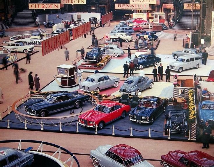 Paname Paris On Twitter Salon De L Auto Paris 1957