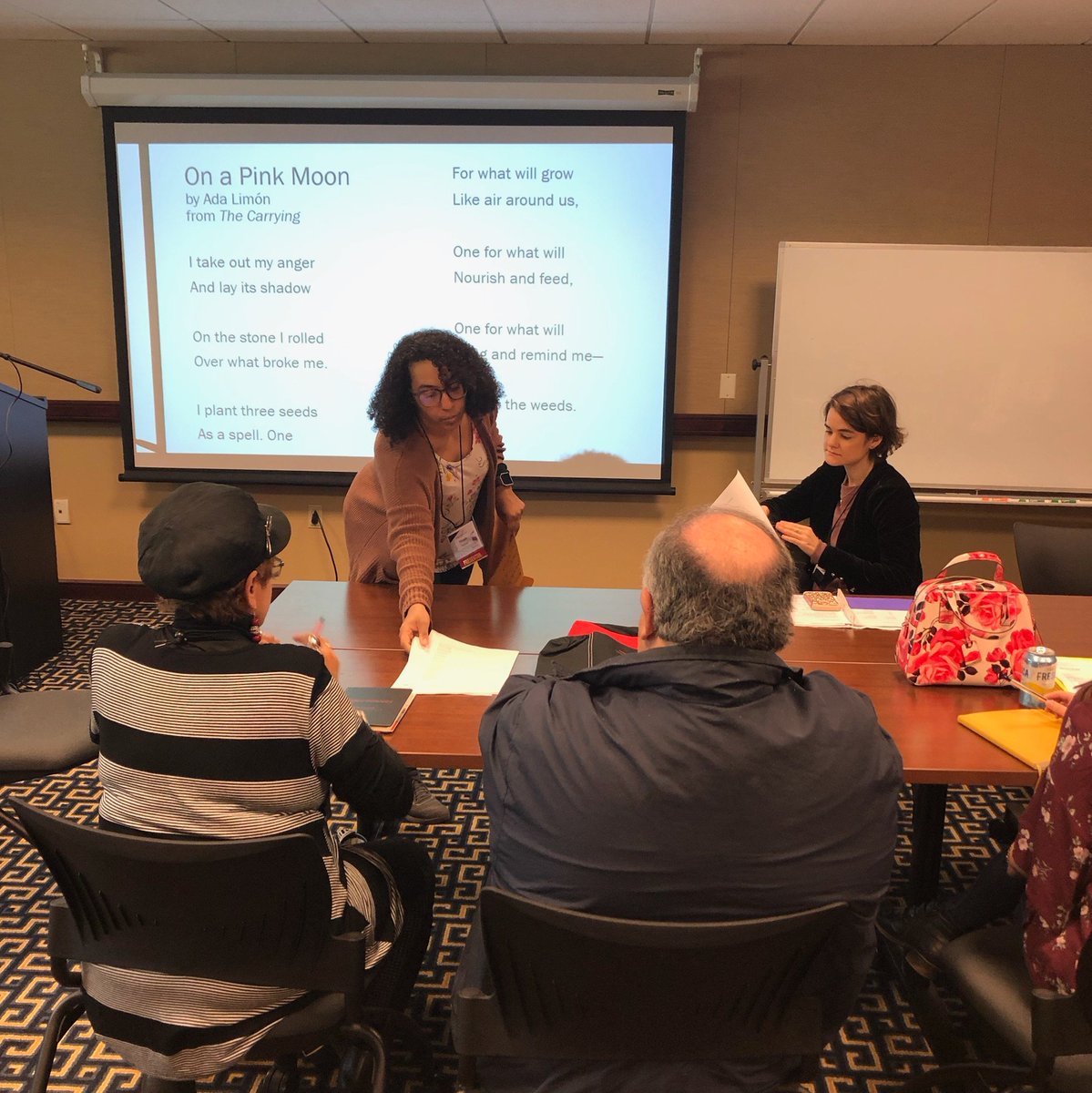RUWritersCon's tweet photo. Poetry workshop with Nicole Homer https://t.co/M76L9MfbYU