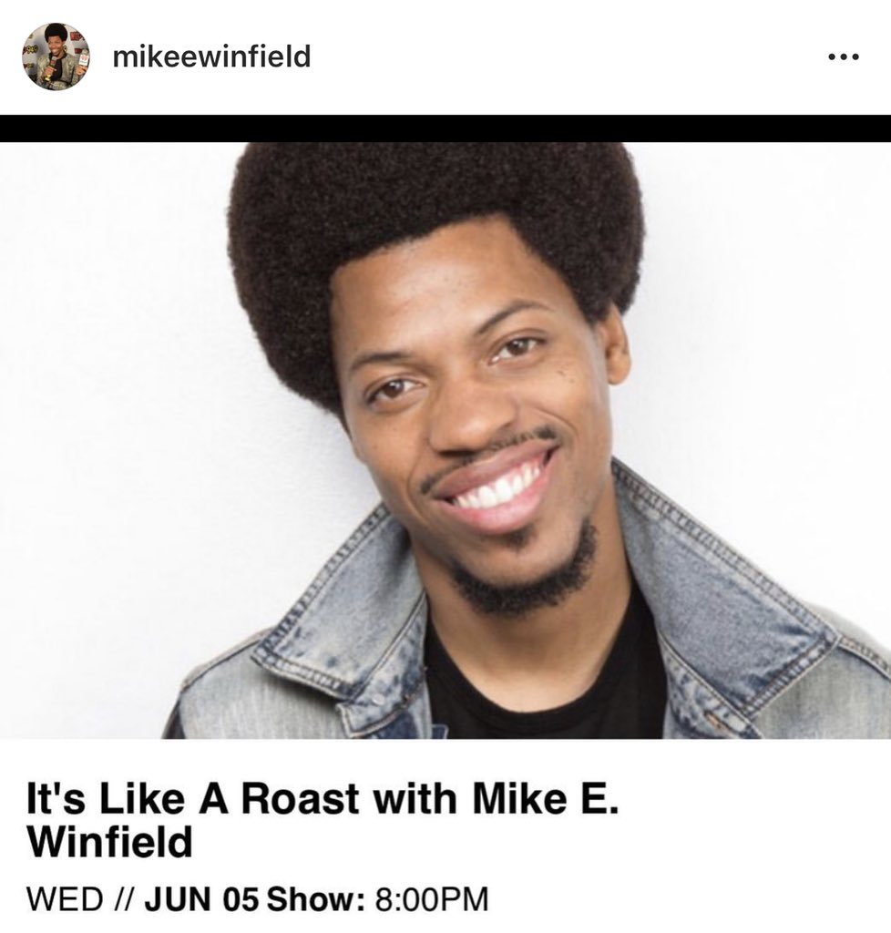 MikeEWinfield's tweet photo. Find the gram and find this show Wed at @PunchLineSac https://t.co/DpX1l3g6da