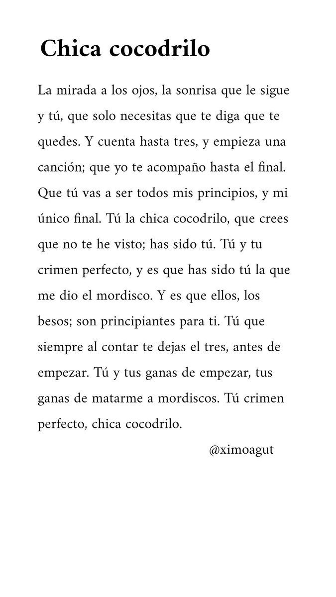 ximoagut's tweet photo. Chica cocodrilo. @ximoagut https://t.co/ncA7TAA5R2