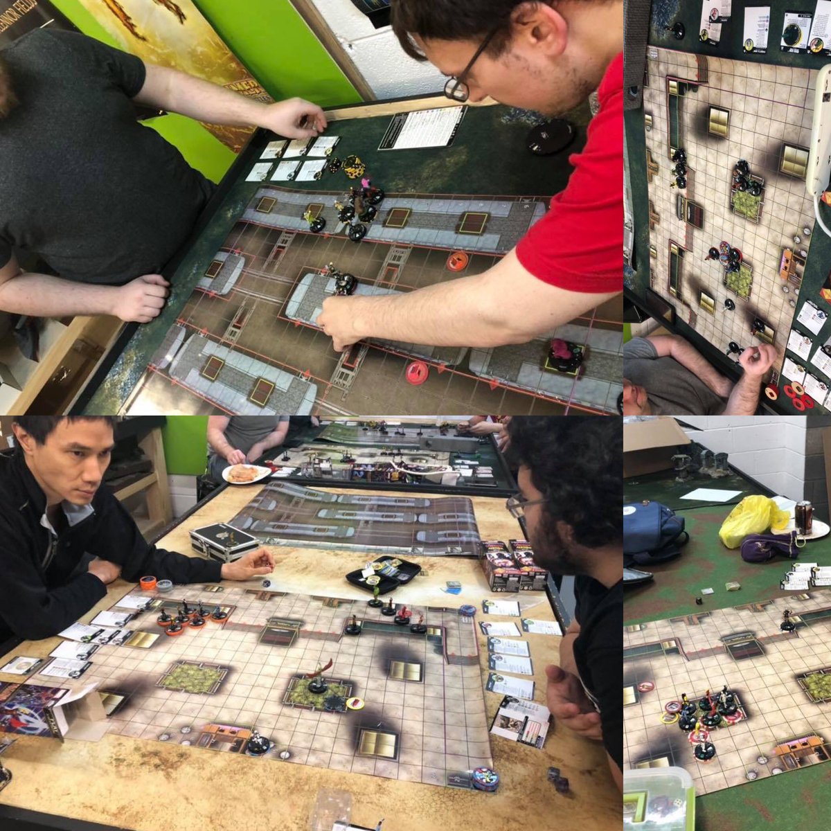 mythicosstudios's tweet photo. Round 2 is underway! Here of some photos of the games taking place.
#mythicosstudios #wizkids #tabletopgaming #ccg #heroclix https://t.co/ha5OGhw84x