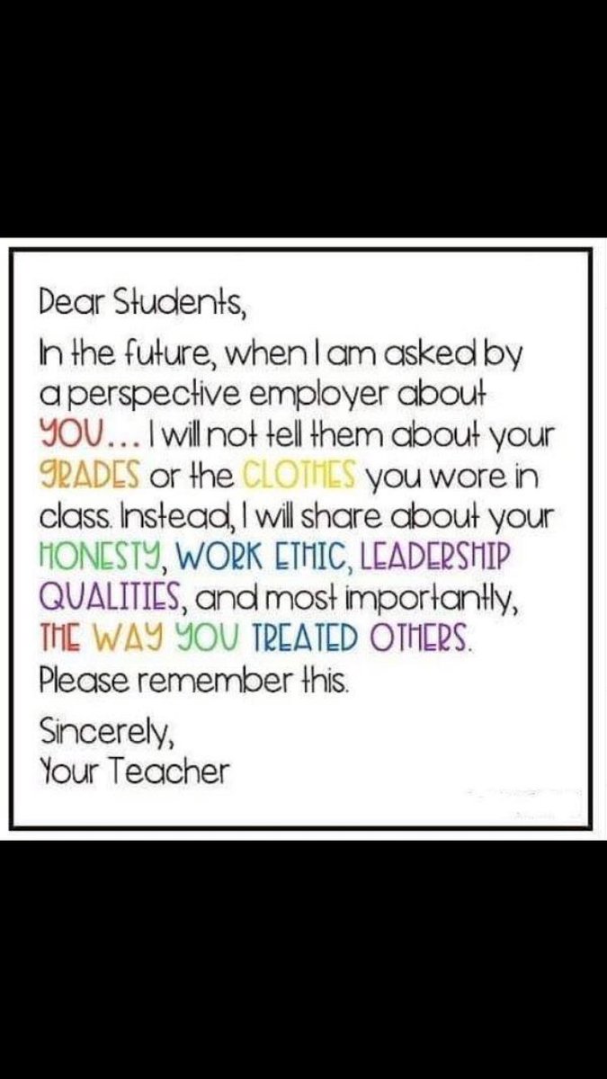 To the class of 2019!!! I’m so proud of all of you:) Remember to always be true to who you are, learn from your mistakes and always keep moving forward. Follow your passions  and make all of your dreams become your reality. Make good choices please be safe. Big hugs 🤗