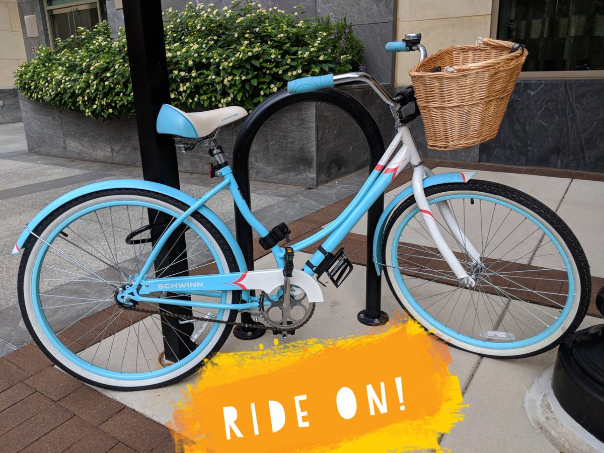 mflatsCC's tweet photo. With fantastic bike lanes and trails right outside your door, there is no reason not to RIDE ON! Enjoy the perks to living in #CrystalCity 
.
.
#Arlington #bike #ArlingtonVA @ATPcommutes #biketowork #sharetheroad #cruiser #DC #DClife #CityLife #PentagonCity #NationalLanding https://t.co/WBx7AMFjw9